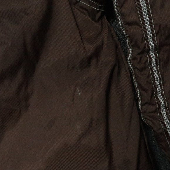 VINTAGE Cleveland Browns Jacket Mens Extra Large Brown Puma NFL Puffer Hooded XL - Picture 16 of 16